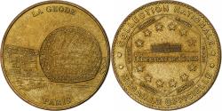 World Coins - France, Tourist token, La Géode de Paris, 2003, MDP, Nordic gold,