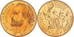 World Coins - Coin, France, Gambetta, 10 Francs, 1982, Paris, série FDC,