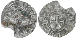 World Coins - France, Duché de Bretagne, Conan III, Denier, 1112-1148, Rennes,