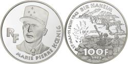 World Coins - France, 100 Francs, Maréchal Koenig, 1994, Paris, Silver, , KM:1040