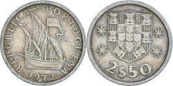 World Coins - Coin, Portugal, 2-1/2 Escudos, 1972