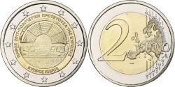 World Coins - Cyprus, 2 Euro, 2017, Athens, Bi-Metallic,