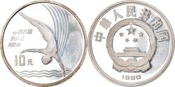 World Coins - Coin, CHINA, PEOPLE'S REPUBLIC, 10 Yüan, 1990, , Silver, KM:302