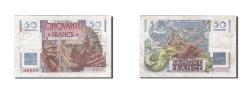 World Coins - Banknote, France, 50 Francs, 1946, 1946-03-28, EF(40-45), Fayette:20.2, KM:127a