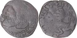 World Coins - Coin, FRENCH STATES, Franche-Comté, Albert & Isabella, 2 Deniers, 1616, Dole