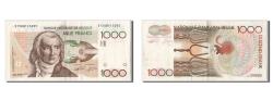 World Coins - Banknote, Belgium, 1000 Francs, AU(55-58)