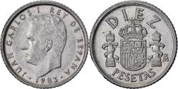 World Coins - Spain, Juan Carlos I, 10 Pesetas, 1983, Copper-nickel, , KM:827
