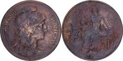 World Coins - Coin, France, Dupuis, 10 Centimes, 1917, Paris, , Bronze, KM:843