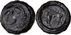 Ancient Coins - Coin, Carnutes, Potin SNIA au loup, Ist century BC, , Potin