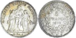 World Coins - Coin, France, Hercule, 5 Francs, 1877, Paris, , Silver, KM:820.1
