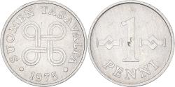 World Coins - Coin, Finland, Penni, 1975, , Aluminum, KM:44a