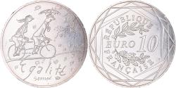 World Coins - France, 10 Euro, Egalité Automne Sempé, 2014, , Silver, Gadoury:EU718