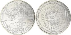 World Coins - France, 10 Euro, Nord-Pas de Calais, Euros des régions, 2012, FDC,