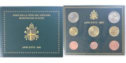 World Coins - Vatican, Jean-Paul II, Coffret 1c. à 2€, 2005 - Anno XXVII, Rome, BU