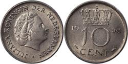 World Coins - Coin, Netherlands, 10 Cents, 1956