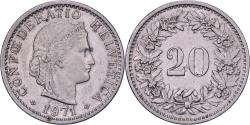 World Coins - Switzerland, 20 Rappen, 1971, Bern, Copper-nickel, , KM:29a