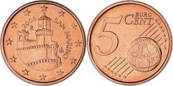 World Coins - San Marino, 5 Euro Cent, 2006, Rome, , Copper Plated Steel, KM:442