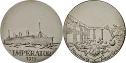 World Coins - France, Medal, Les Grands Transatlantiques, Imperator, French Fifth Republic