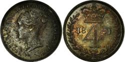 World Coins - Coin, Great Britain, Victoria, 4 Pence, Groat, 1881, , Silver, KM:732