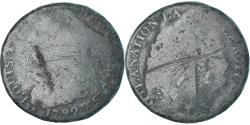 World Coins - Coin, France, Louis XVI, 2 Sols, 1792, Lille, , Métal de cloche