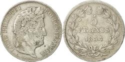 World Coins - Coin, France, Louis-Philippe, 5 Francs, 1834, Lille, , Silver