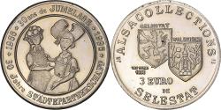 World Coins - France, 3 Euro, Euro des Villes, 1996, Sélestat - 30 ans de jumelage