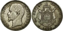 World Coins - Coin, France, Napoleon III, Napoléon III, 5 Francs, 1856, Paris,