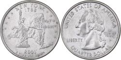 Us Coins - United States, Quarter, 2001, U.S. Mint, Copper-Nickel Clad Copper,