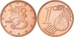 World Coins - Finland, Euro Cent, 2000, Vantaa, , Copper Plated Steel, KM:98