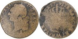 World Coins - France, Louis XVI, Sol, 1791, Metz, Copper, , Gadoury:350