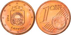 World Coins - Latvia, Euro Cent, 2014, , Copper Plated Steel