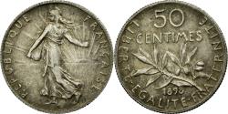 World Coins - Coin, France, Semeuse, 50 Centimes, 1898, , Silver, KM:854, Gadoury:420