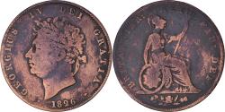 World Coins - Coin, Great Britain, George IV, 1/2 Penny, 1826, , Copper, KM:692