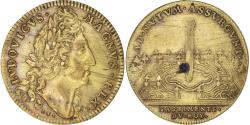 World Coins - France, Token, Louis XIV, Bâtiments du roi, History, , Brass
