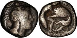Ancient Coins - Coin, Calabria, Tarentum, Diobol, 325-280 BC, , Silver, HN Italy:976