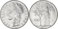 World Coins - Coin, Italy, 100 Lire, 1977, Rome, , Stainless Steel, KM:96.1