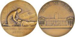World Coins - France, Medal, Secours Sanitaire Aérien, Ville de Dijon, Aviation, Ovide