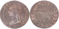 World Coins - Coin, France, Dupré, 5 Centimes, AN 8/5, Metz, , Copper, Gadoury:126a