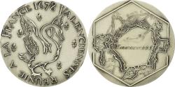 World Coins - France, Medal, Valenciennes Réunie à la France en 1678, , Silvered