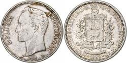 World Coins - Coin, Venezuela, 2 Bolivares, 1960, , Silver, KM:A37