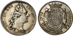 World Coins - France, Token, Louis XV, Etats de Bourgogne, History, 1770, Duvivier,