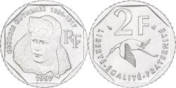 World Coins - France, 2 Francs, Guynemer, 1997, Paris, Nickel, , KM:1187