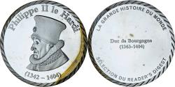 World Coins - France, Medal, Reader's Digest, ducs de bourgone - Philippe II le Hardi