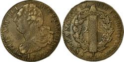 World Coins - Coin, France, 2 sols françois, 2 Sols, 1792, Paris, , Bronze