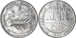 World Coins - Coin, San Marino, 100 Lire, 1977, Rome, , Steel, KM:70