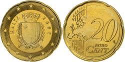 World Coins - Malta, 20 Centimes, 2008, MDP, Nordic gold,