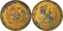 World Coins - Coin, Russia, 50 Roubles, 1993, Saint-Petersburg, , Brass Clad Steel
