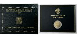 World Coins - Vatican, Benedict XVI, 2 Euro, 20th World Youth Day, 2005 - Anno I, Rome