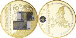 World Coins - France, Medal, Billet de Banque Européenne, 200 euros, 2011, , Copper