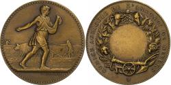 World Coins - France, Medal, Comice Agricole de l'Arrondissement de Nevers, n.d., Bronze